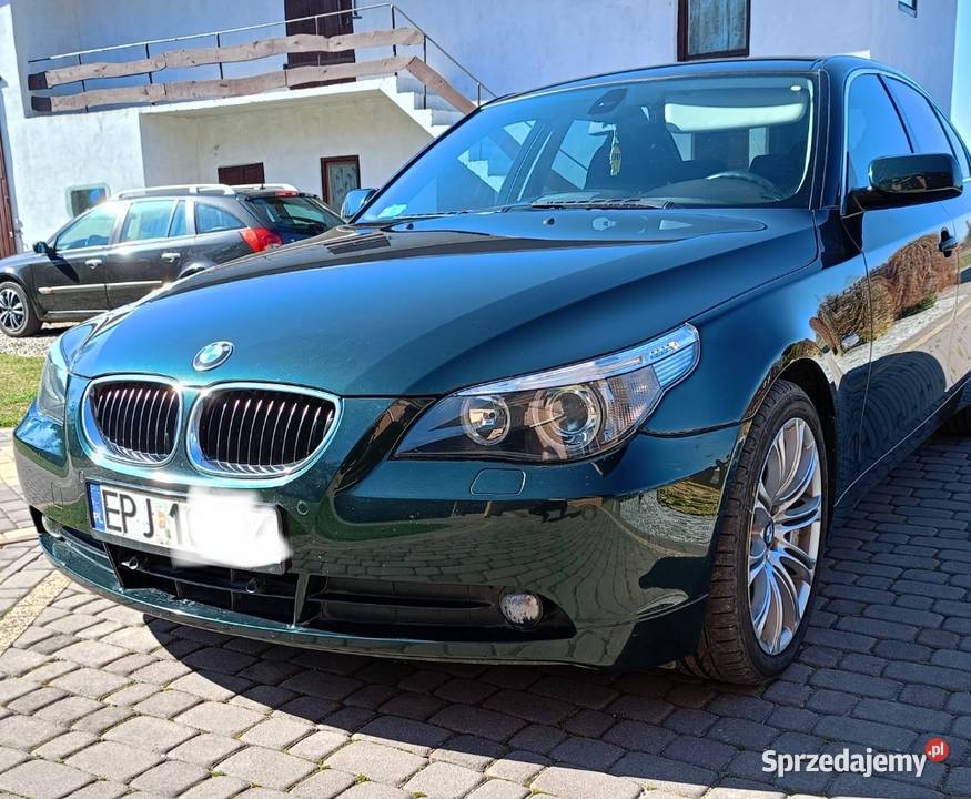 BMW e60 Oxford gruen ll sprzedam