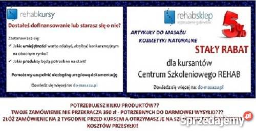 kurs masażu sportowego Kraków