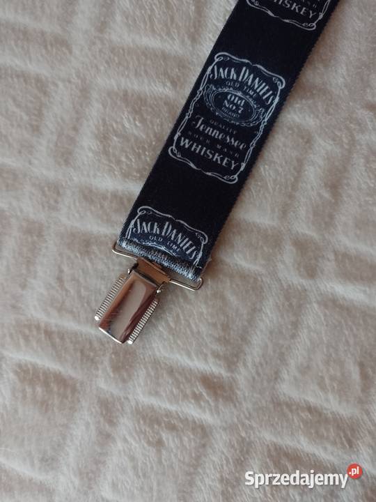Jack Daniels Ekskluzywne granatowe szelki ze małopolskie Kraków