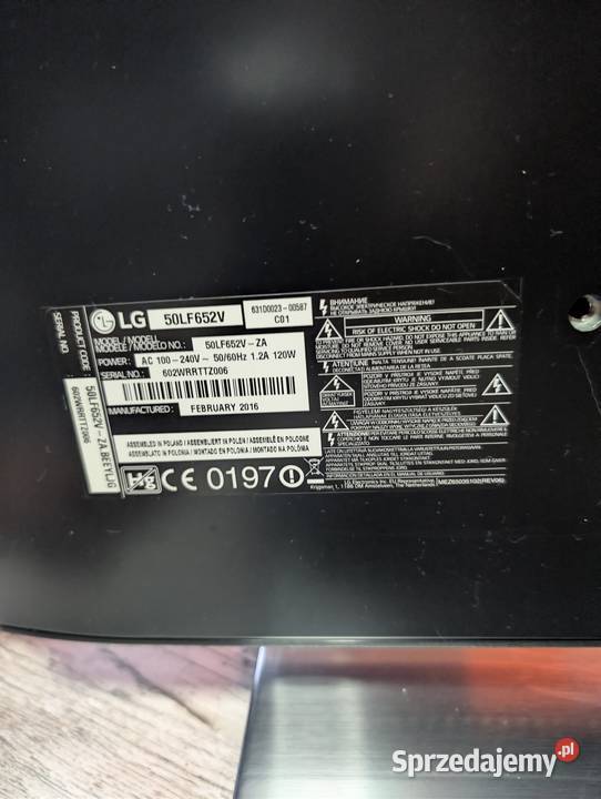 Sprzedam telewizor LED LG 50 Jastrzębie