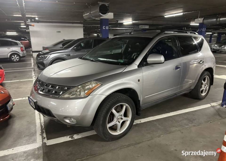 Nissan Murano Z50 Samochód Terenowy napęd 4x4 immobilizer