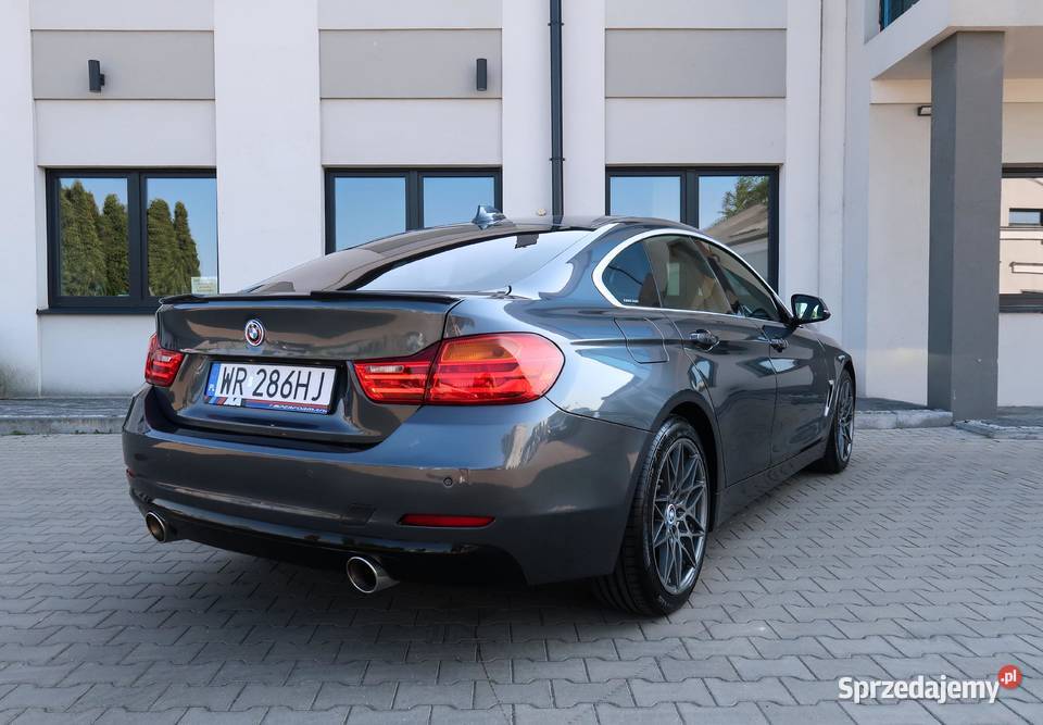 Bmw 4 Gran Coupe F36 184 Skóry Duża nawigacja światła do jazdy dziennej Samochody osobowe Radom