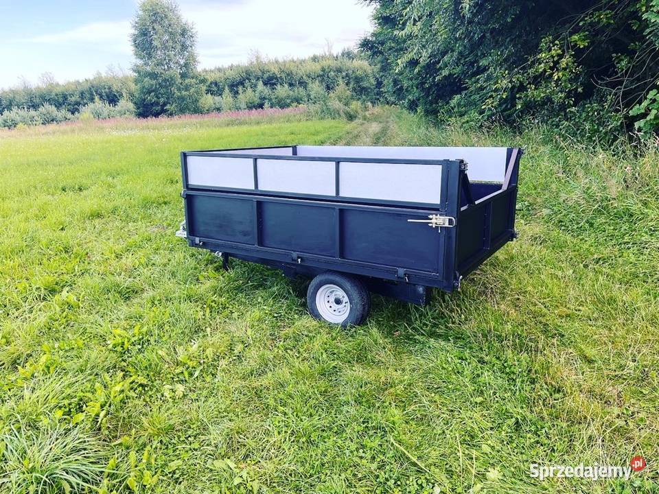 Przyczepa komunalna do mini ciągnika sadownicza Olkusz