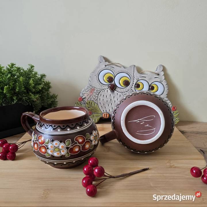 Ekskluzywne Ręcznie Malowane Kubki Ceramiczne 2 Bydgoszcz