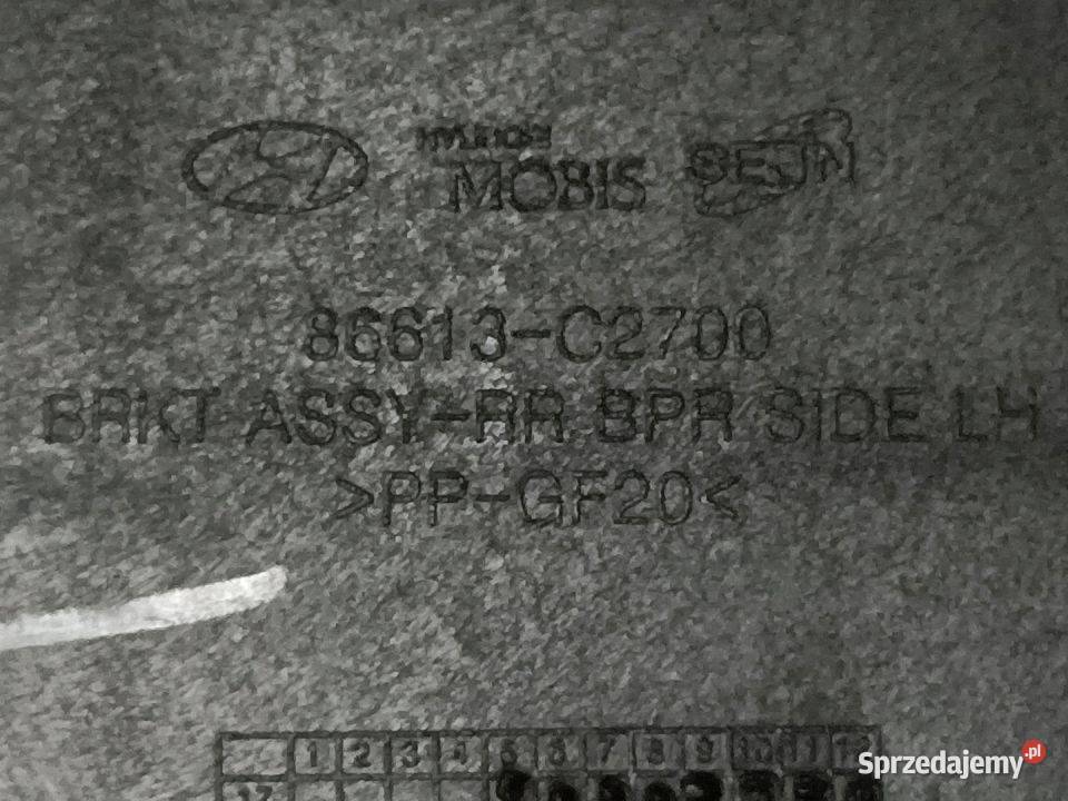 HYUNDAI SONATA ŚLIZG ZDERZAK LEWY TYŁ 86613C2700 Pleszew