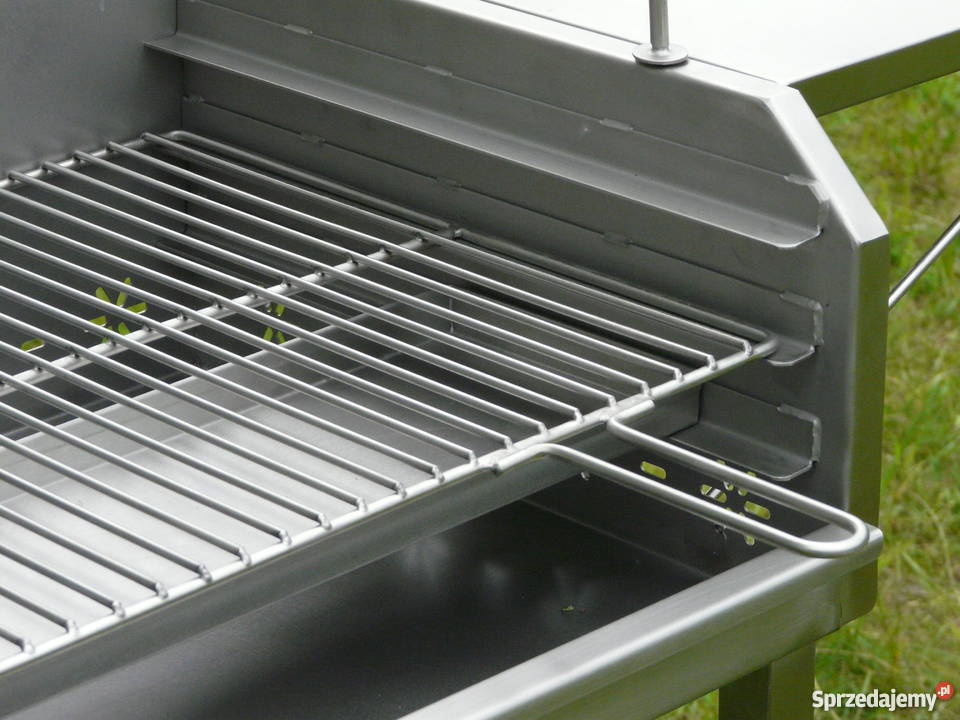 Grill nierdzewny prostokątny 600 x 400 z dwiema dolnośląskie Wrocław