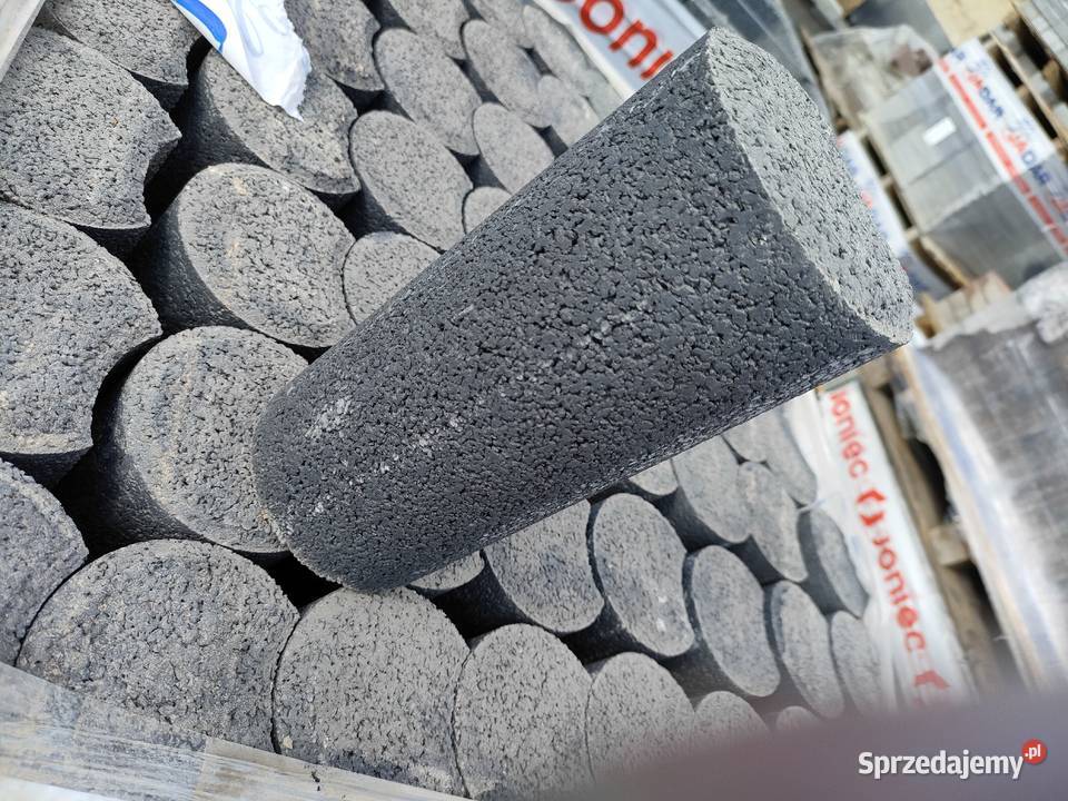 Palisada Q11 grafit palisady okrągłe półksiężyc małopolskie Rabka-Zdrój