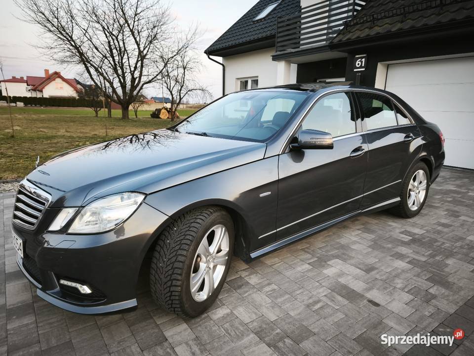 Mercedes W212 22 Pełen pakiet AMG 5gtronic grafitowy Starachowice