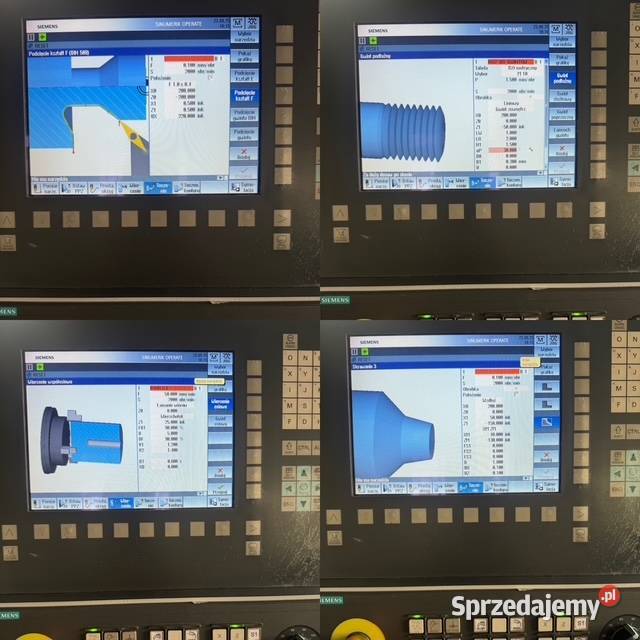 Tokarka FAT TUR 630A MNx2000 CNC Siemens 840 Pozostałe Wrocław