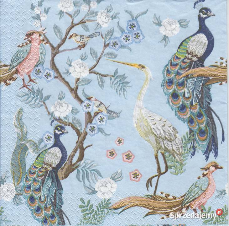 Dekupaż decoupage serwetki ptaki ptaszki sowa Skarżysko-Kamienna