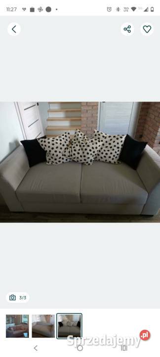 Sofa 2 Bez funkcji spania sprzedam