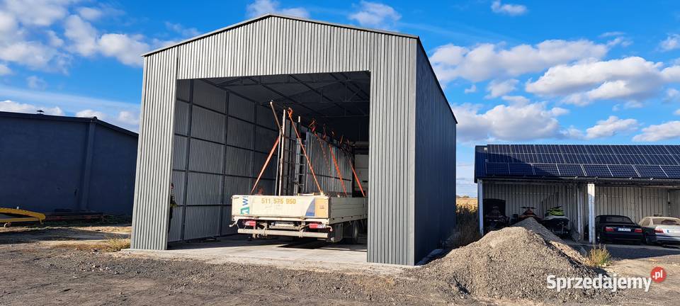 59B GRAFITOWY Garaż Blaszany GARAŻE BLASZANE Lubartów