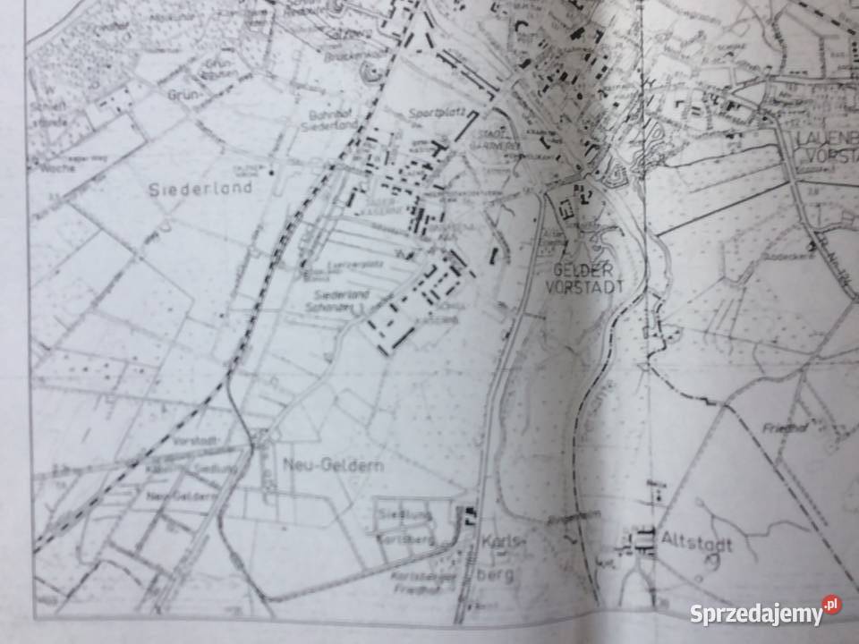441 Niemiecki Plan Kołobrzegu zachodniopomorskie Szczecin