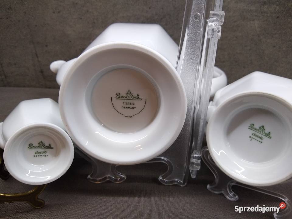 Serwis Rosenthal Biała Maria dzbanek 13 l Kalisz sprzedam