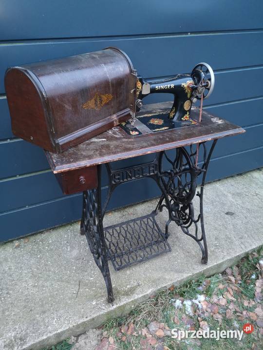 Stara maszyna Singer Aleksandrów Łódzki