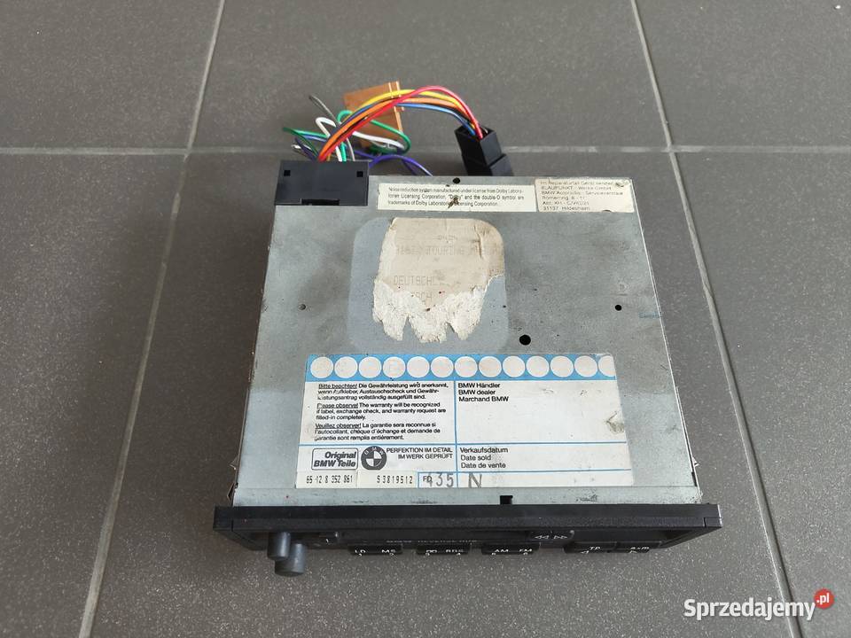 BMW RADIO REVERSE RDS 8352861 7644836340 Rawa Mazowiecka