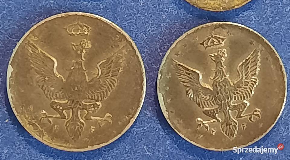 Zestaw Monet Królestwo Polskie sprzedam