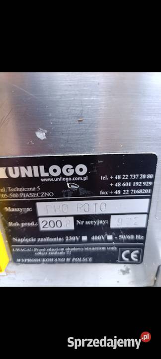 Etykieciarka urządzenie do etykietowania UNILOGO