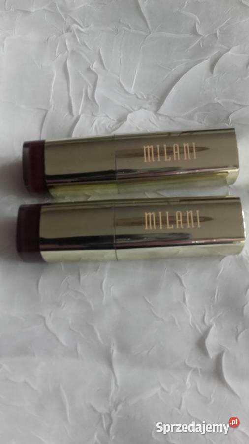 DWIE AMERYKAŃSKIE MATOWE POMADKI marka Milani Piła