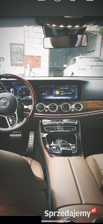 MercedesBenz Klasa E 30 diesel 286 2019r 1 wielkopolskie Ląd