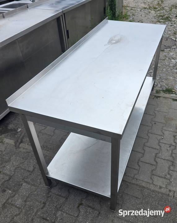 Stół Gastronomiczny Z Półką 1807085 M1764 N Gastronomia wielkopolskie Nowe Skalmierzyce sprzedam