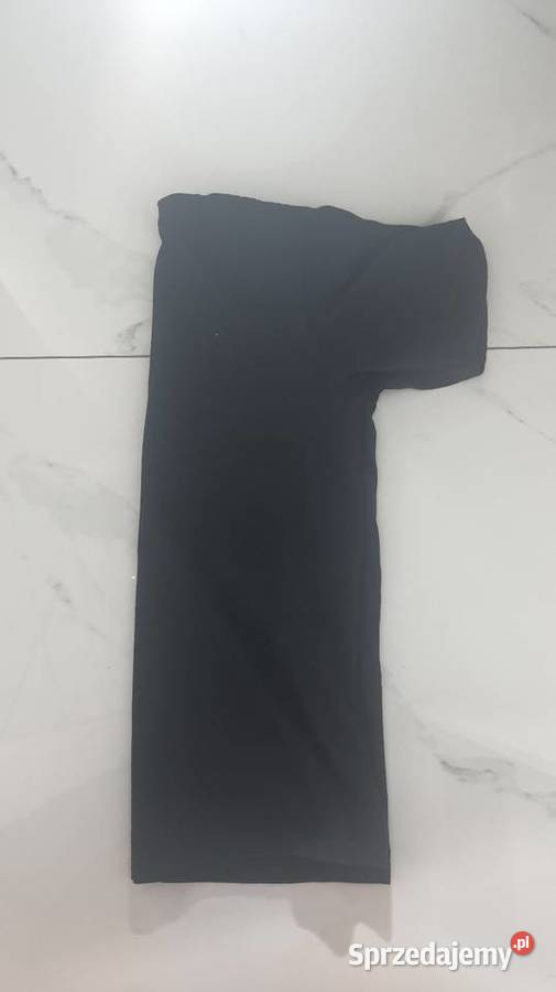 Tshirt Adidas czarny duże białe logo sprzedam