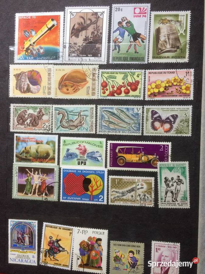1019 Zbiór ok 160 Znaczków Różnych Państw Szczecin sprzedam