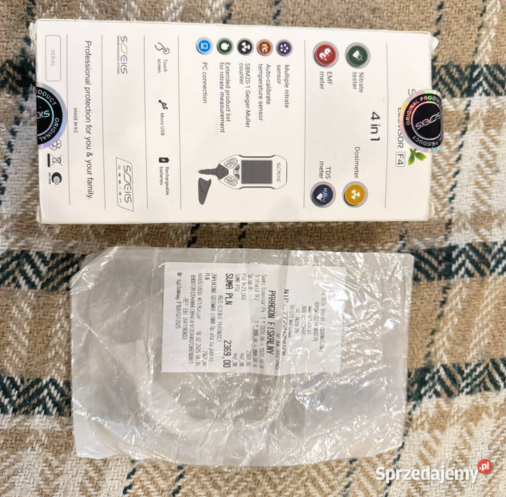 Soeks Ecovisor F4 tester żywności miernik podkarpackie Stalowa Wola sprzedam