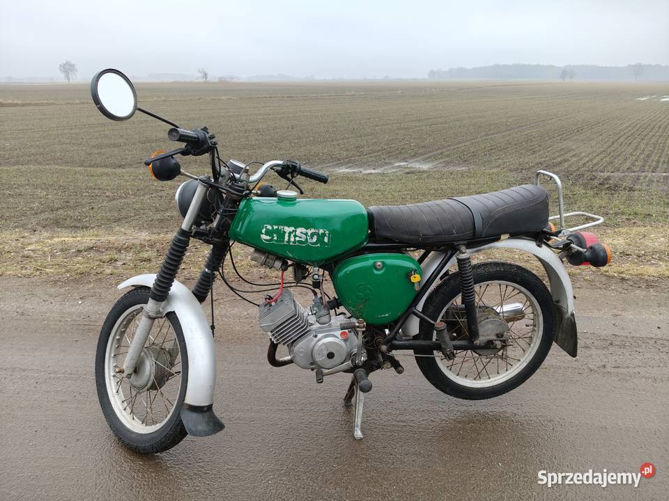 Simson S51 1985 z dokumentami elektronik 6v