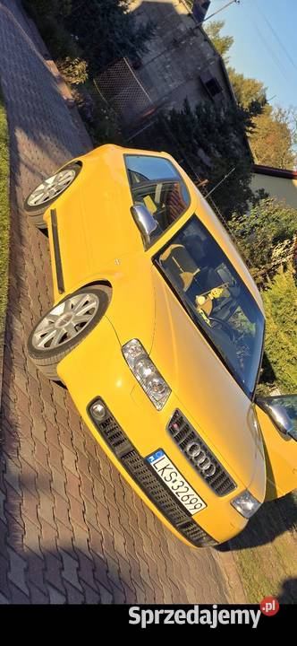 Audi S3 8L 18 T BLPG 210 AMK 2001 YELLOW OKAZJA ABS
