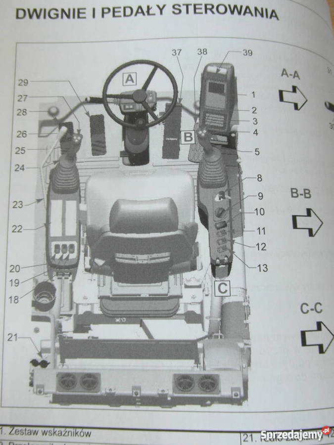 dtr instrukcja obsługi koparka komatsu pw 1807k Szczecin sprzedam