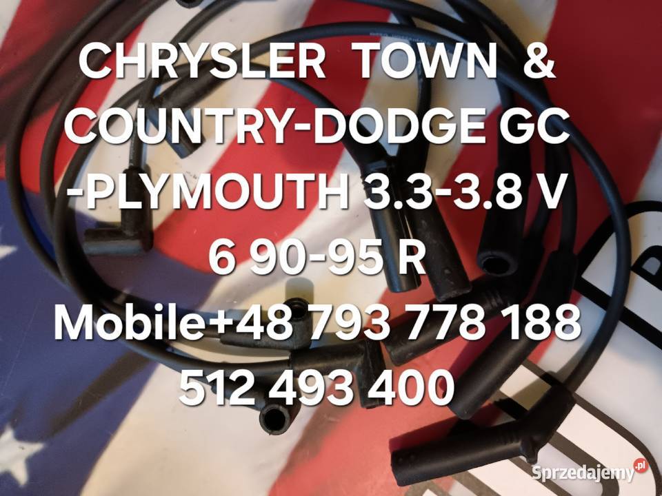 PRZEWODY ZAPŁONOWE CHRYSLER GVDODGE GC 3338 V 6 Kawnice
