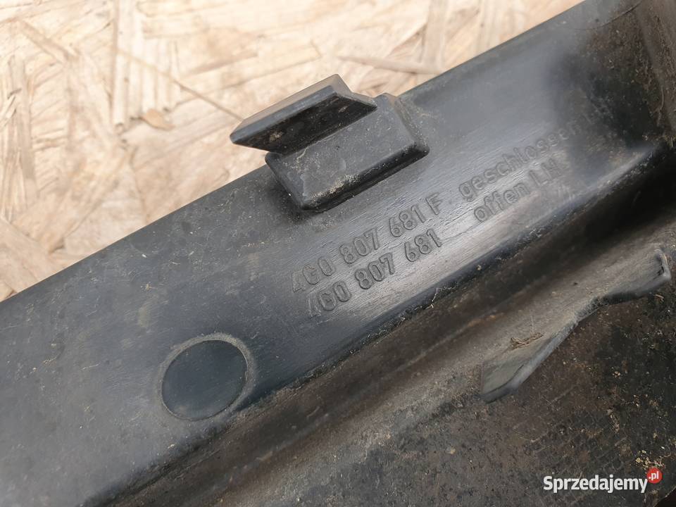 AUDI A6 C7 KRATKA LEWA ZDERZAKA PRZÓD 4G0807681 Międzychód