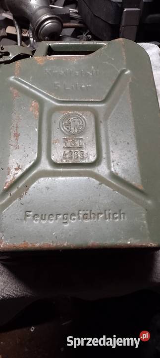 kanister kraftstroff 5l bmw nsu dkw zundapp Ostrów Wielkopolski