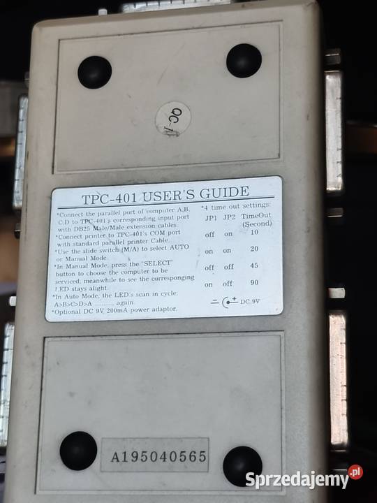 Złącznik drukowania jedną drukarką z czterech PC Rybnik