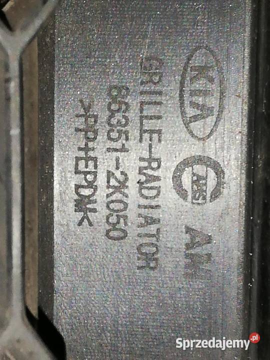 Atrapa grill KIA SOUL 863512K050 osobowe