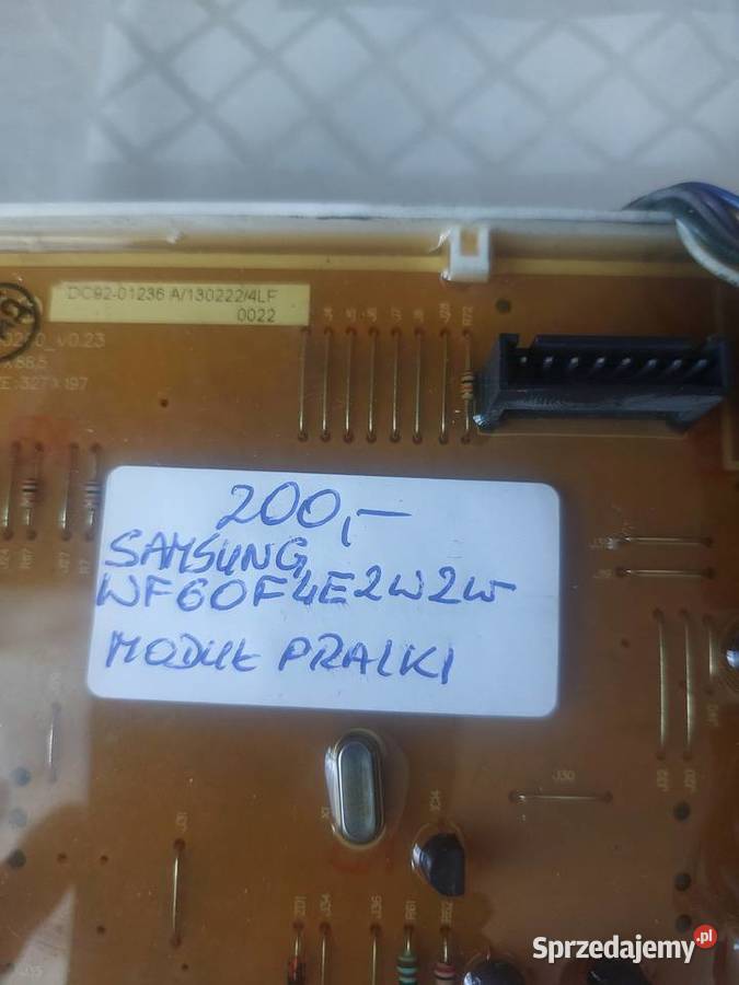 SAMSUNG WF60F4E2W2W MODUŁ PRALKI Pralki i suszarki Nowy Sącz