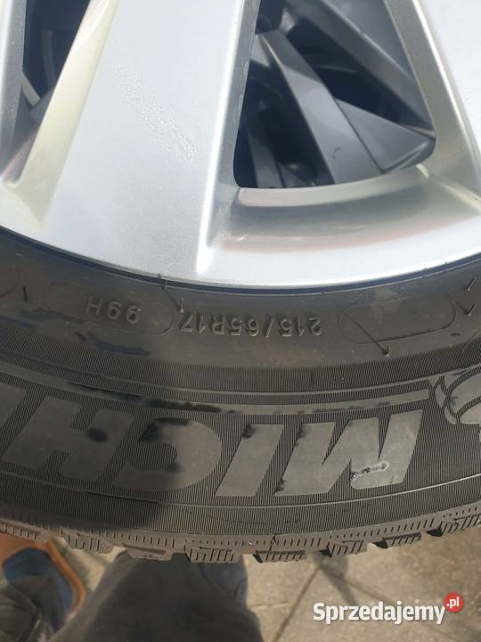 opony felgi kpl zima 17 5x108 21565 R17 Peugeot Samochodowe Wrocław