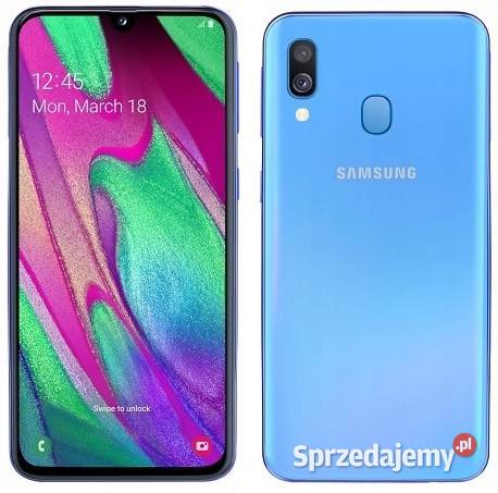 Używany Samsung Galaxy A 40 Dual Sim 64 GB Drezdenko