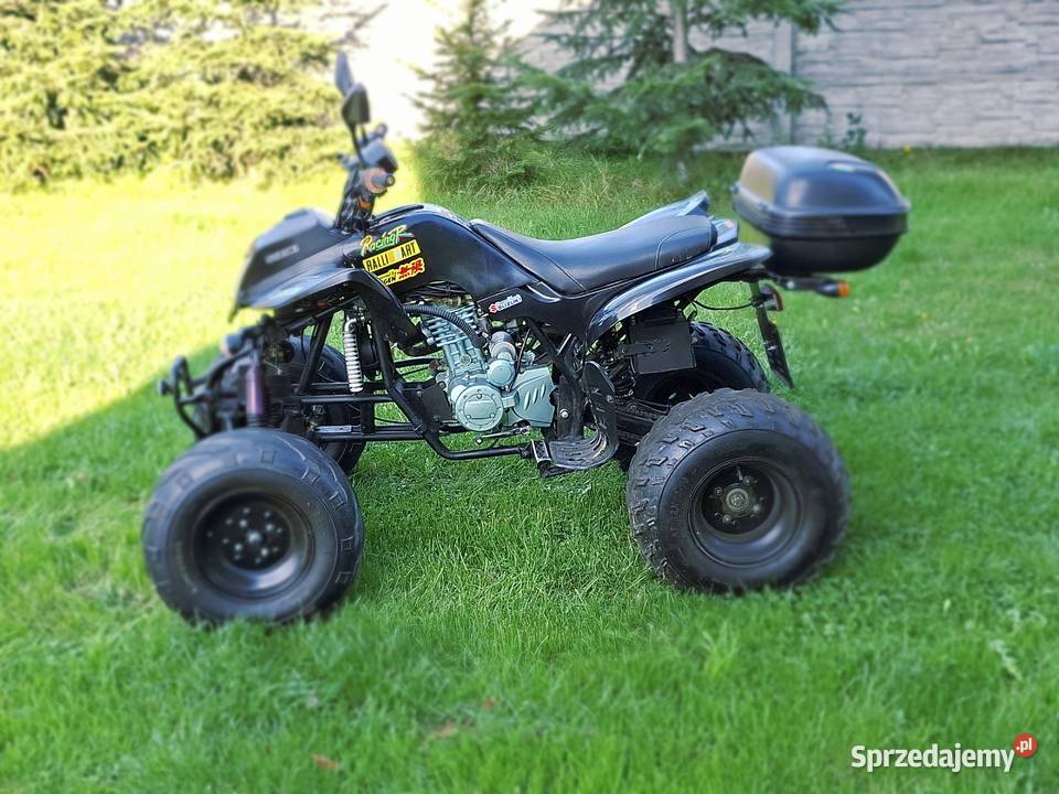 Quad BASHAN BS200S7 homologacja kask 18000km Myśliszewice
