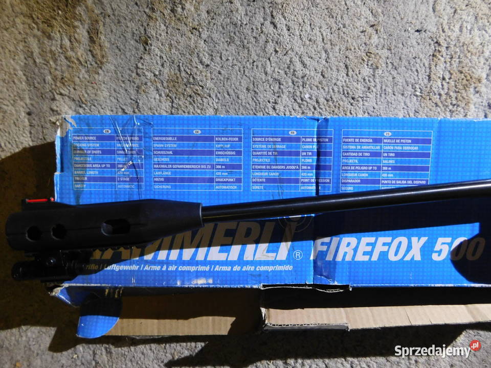Wiatrówka Umarex Hammerli Firefox 500 45 mm małopolskie Kęty