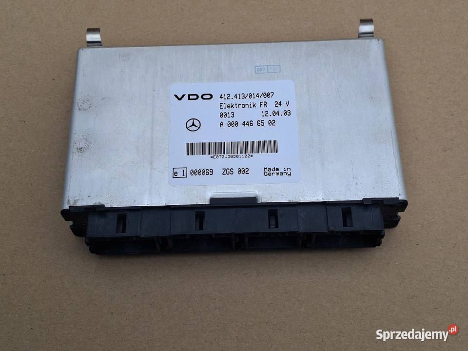 MERCEDES ATEGO STEROWNIK MODUŁ VDO FR KASETA lubuskie Bieleń