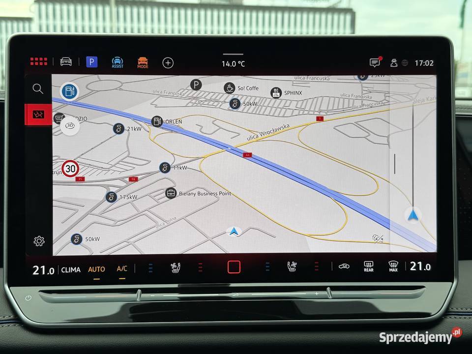 VW Tiguan GWARANCJA 5LAT MatrixLed Panorama czujnik zmierzchu Bielany Wrocławskie