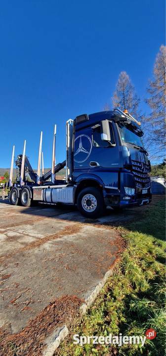 Mercedes Benz arocs 2858 2016 Uszkodzony silnik Mszana Dolna sprzedam