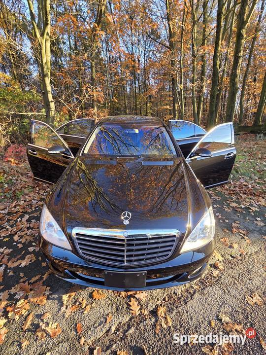 MercedesBenz Klasa S 2007 Niski przebieg benzyna śląskie Radlin sprzedam
