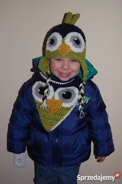 czapki dzieci szydełko rękodzieło Chorzów