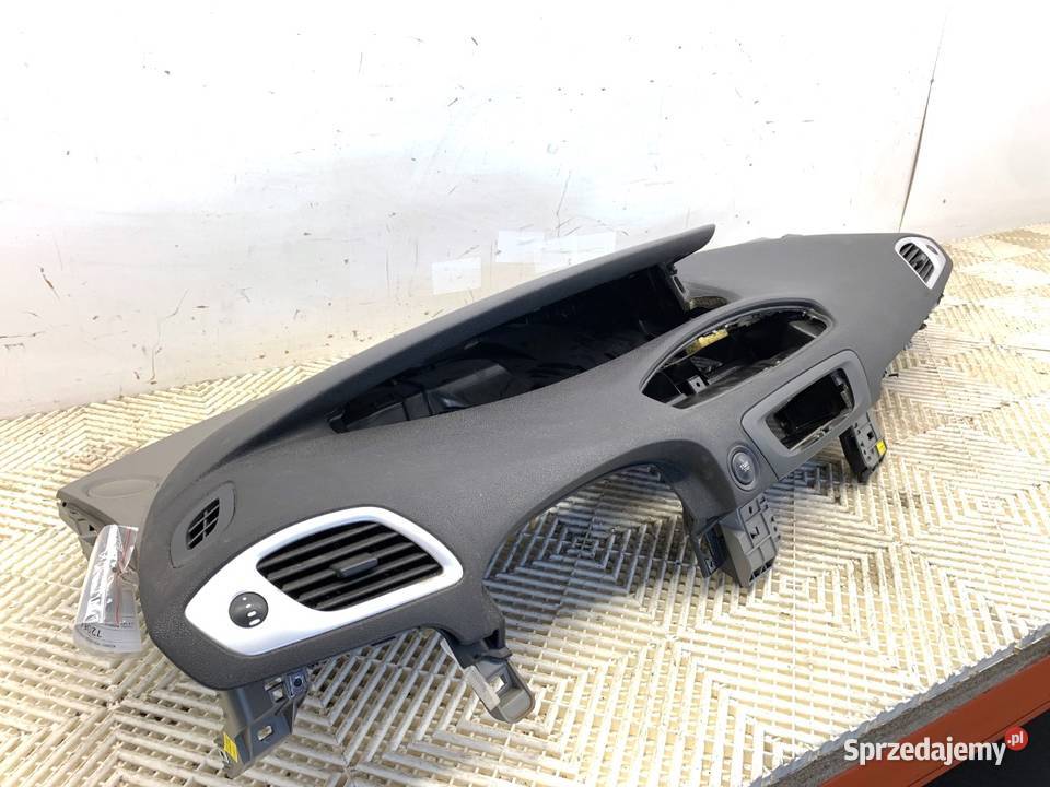 KOKPIT PODUSZKI PASY KOMPLET RENAULT SCENIC III