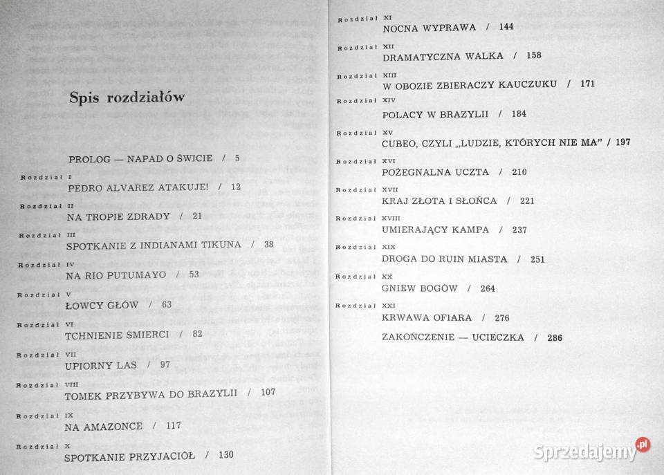 Tomek u źródeł Amazonki Alfred Szklarski Książki i Podręczniki Chełm sprzedam