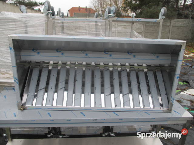 Solidny Okap Gastronomiczny Trapezowy z Filtrami