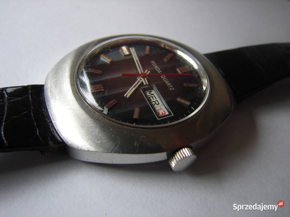 Ronda Quartz stary zegarek z lat 70 tych Warszawa sprzedam